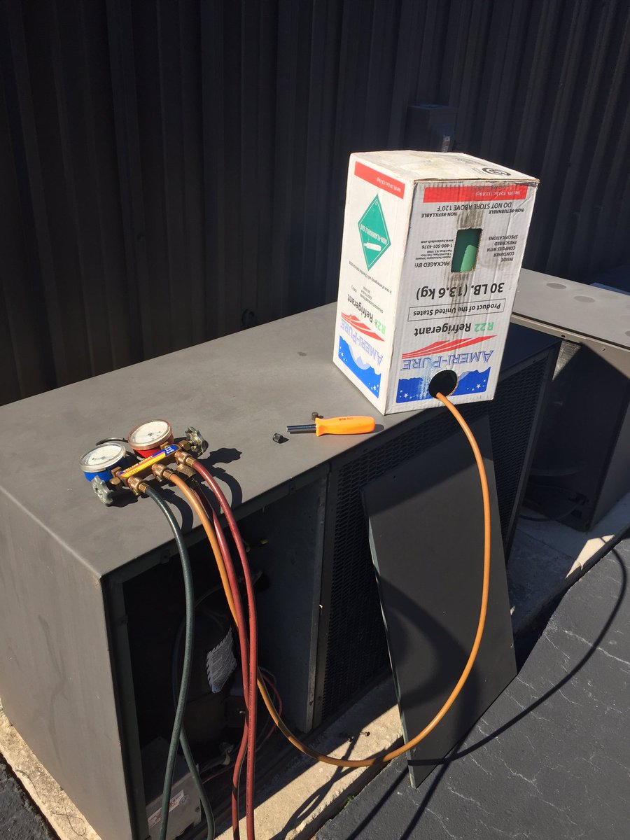 PFBC83's tweet photo. Just another day in the office at PFBC when you are the pastor that used to do HVAC work before going into full time ministry  #UseYourGifts https://t.co/JI4BPbJfgG