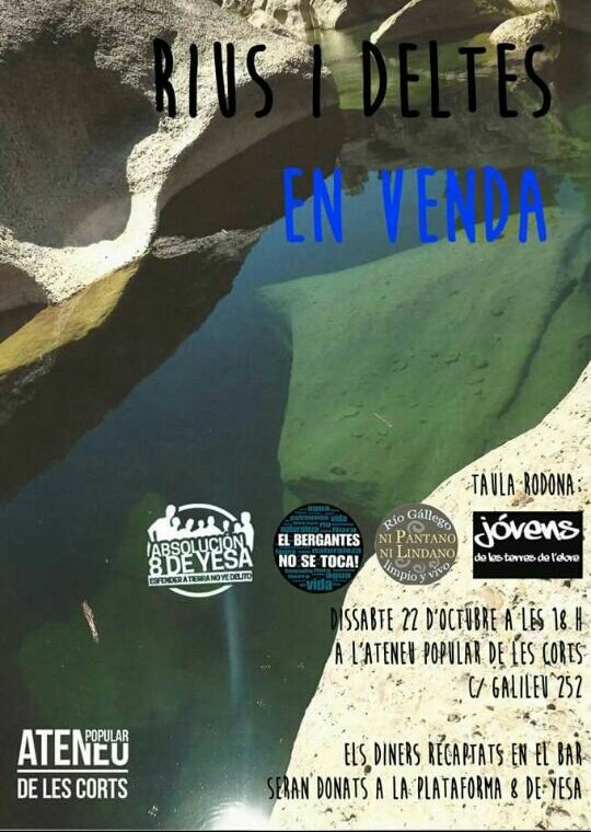 JosebaForneret's tweet photo. Rius i Deltes en venda. Dissabte 22 a les 18h a l'Ateneu Popular de les Corts. https://t.co/LQiSf9Blpo