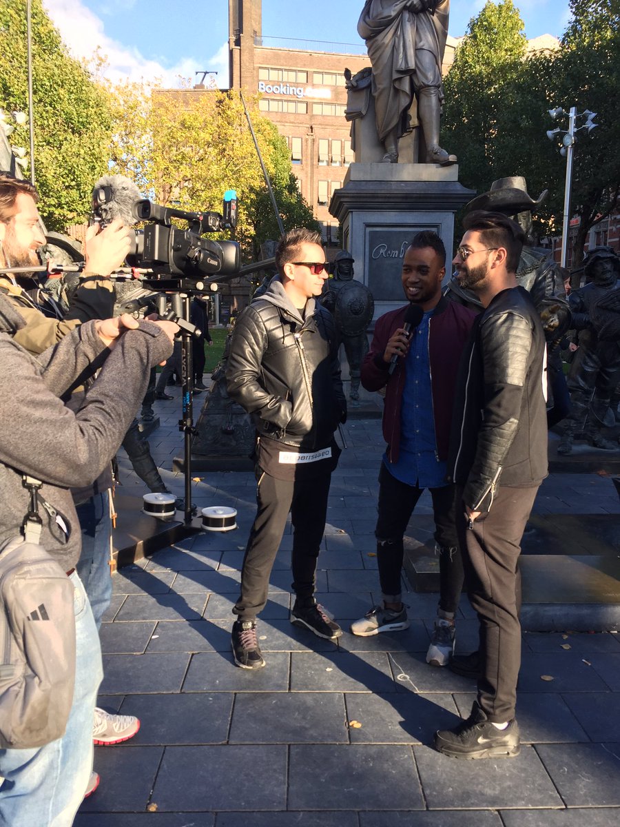 Shooting day and interviews on our first day at #Ade Enjoy with us our Amsterdam week on our instagram stories <a href="/HIIOmusic/">HIIO</a>