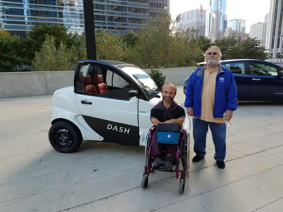 We were delighted by <a href="/AccessLiving/">Access Living</a>'s visit to #SUMC16 yesterday. We hope to partner with transportation agencies to offer #paratransit soon.