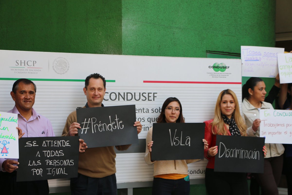 CondusefMX's tweet photo. Hoy es el Día Nacional contra la Discriminación. #PréndeteVsLaDiscriminación. @CONAPRED https://t.co/qipjOeHVxj