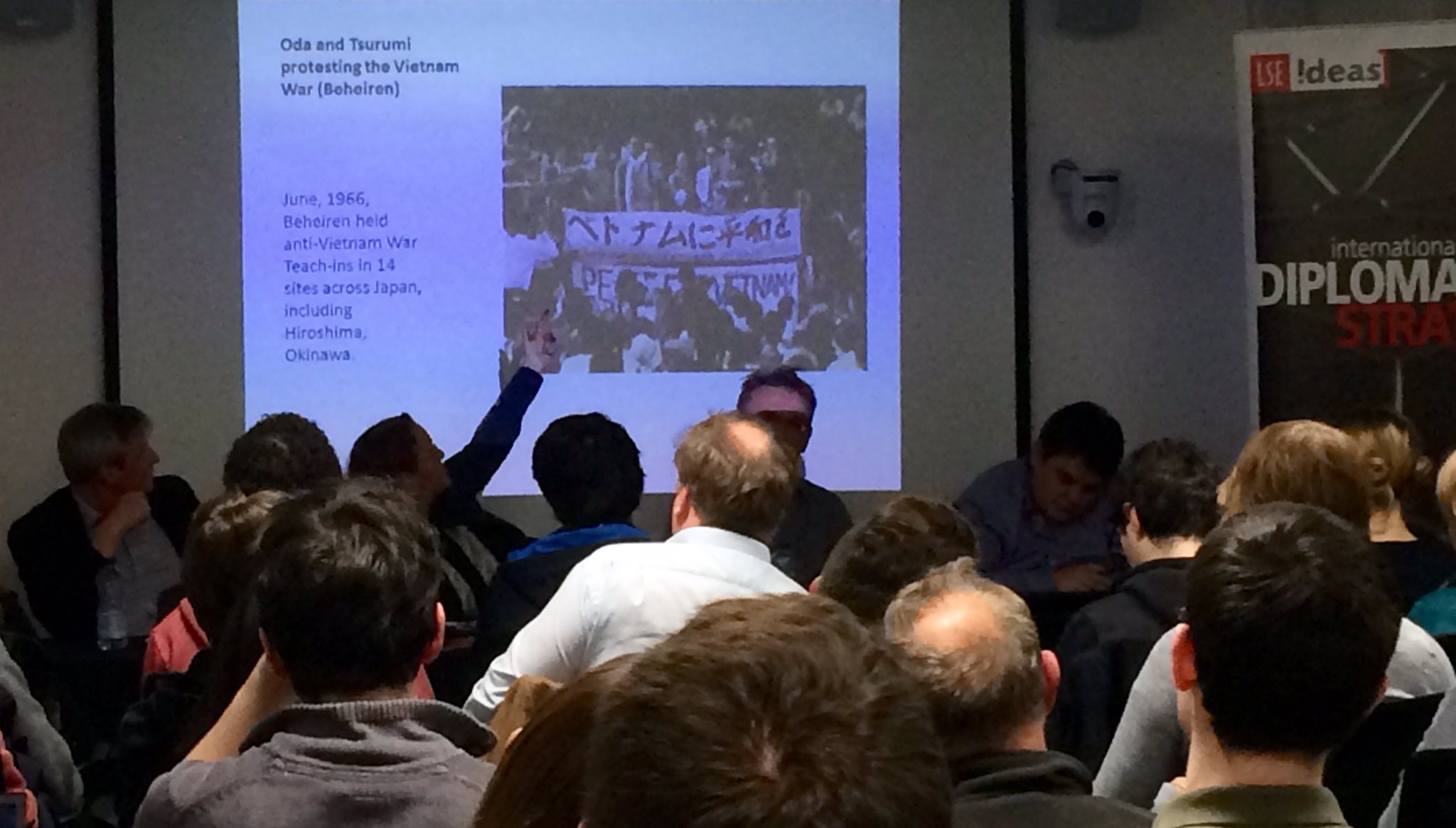 Ann Sherif explains US civil rights activists' involvement in anti-Vietnam War protests in Tokyo & emergence of human rights #ImaginaryWar https://t.co/Q1KivO7Yb4