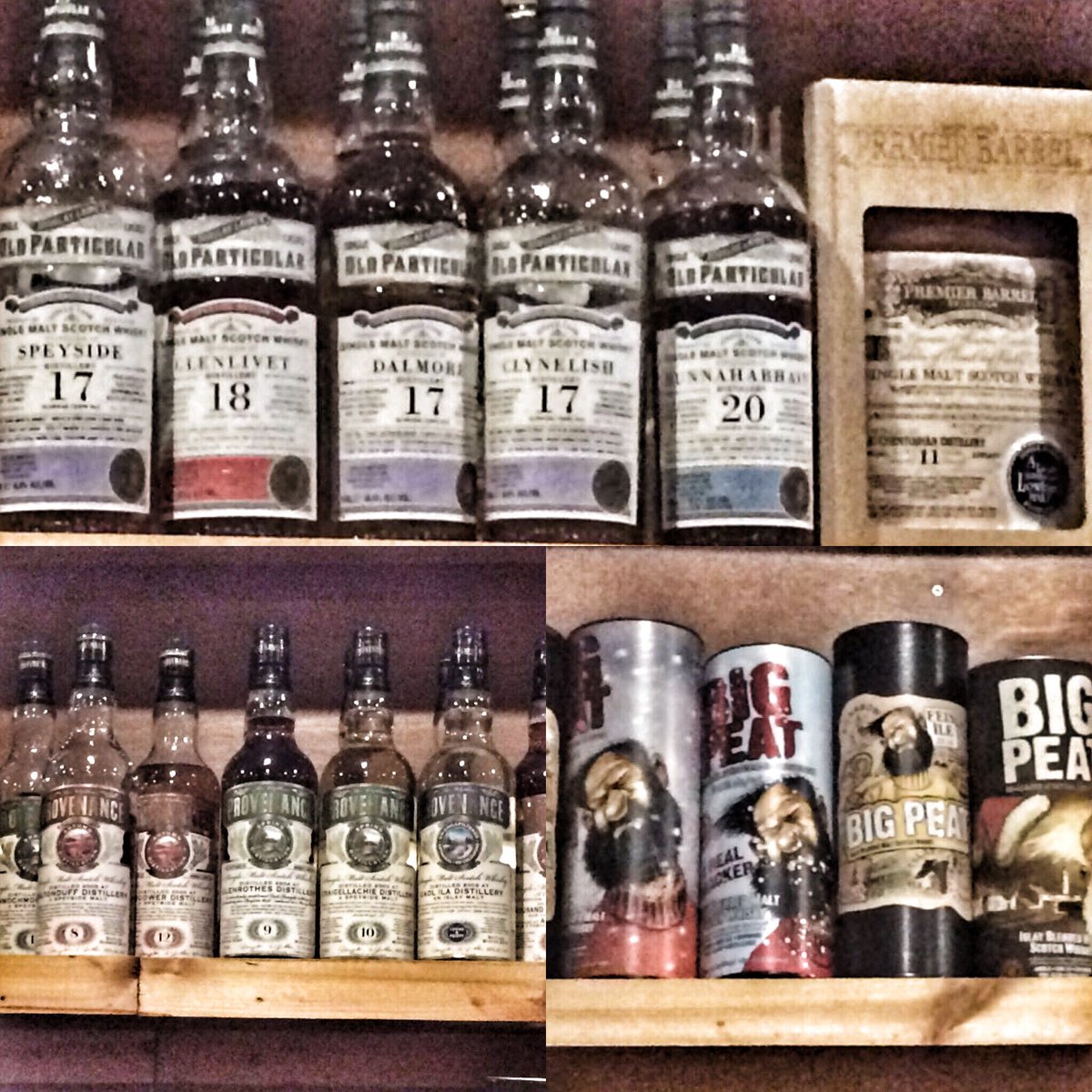 DLaingWhisky's tweet image. #Artisan Restaurant in Wishaw has a rather enviable back bar 😍 @WhiskyJan is there tonight tasting a selection of our finest #singlecasks