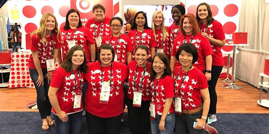 TargetNews's tweet photo. Meet the women from @Target's technology teams attending #GHC16. https://t.co/Z5P83I3fxa #Target4GraceHopper https://t.co/4KIfmdJvY4