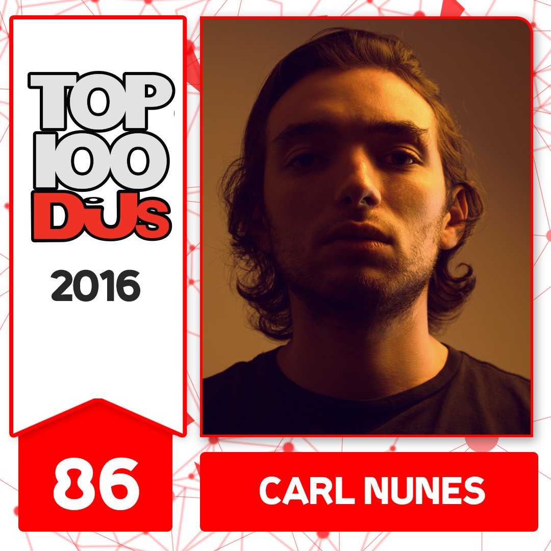 DJmag's tweet photo. .@carlnunesmusic makes his #Top100DJs debut at No.86 https://t.co/mAiSwDNoAA