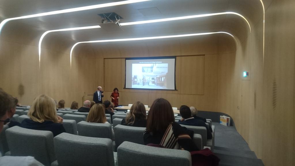 MatthewPTromans's tweet photo. Kick off for tonight's lecture #Postwardesign @Purcelluk @HistoricEngland https://t.co/0NcX4k00mu
