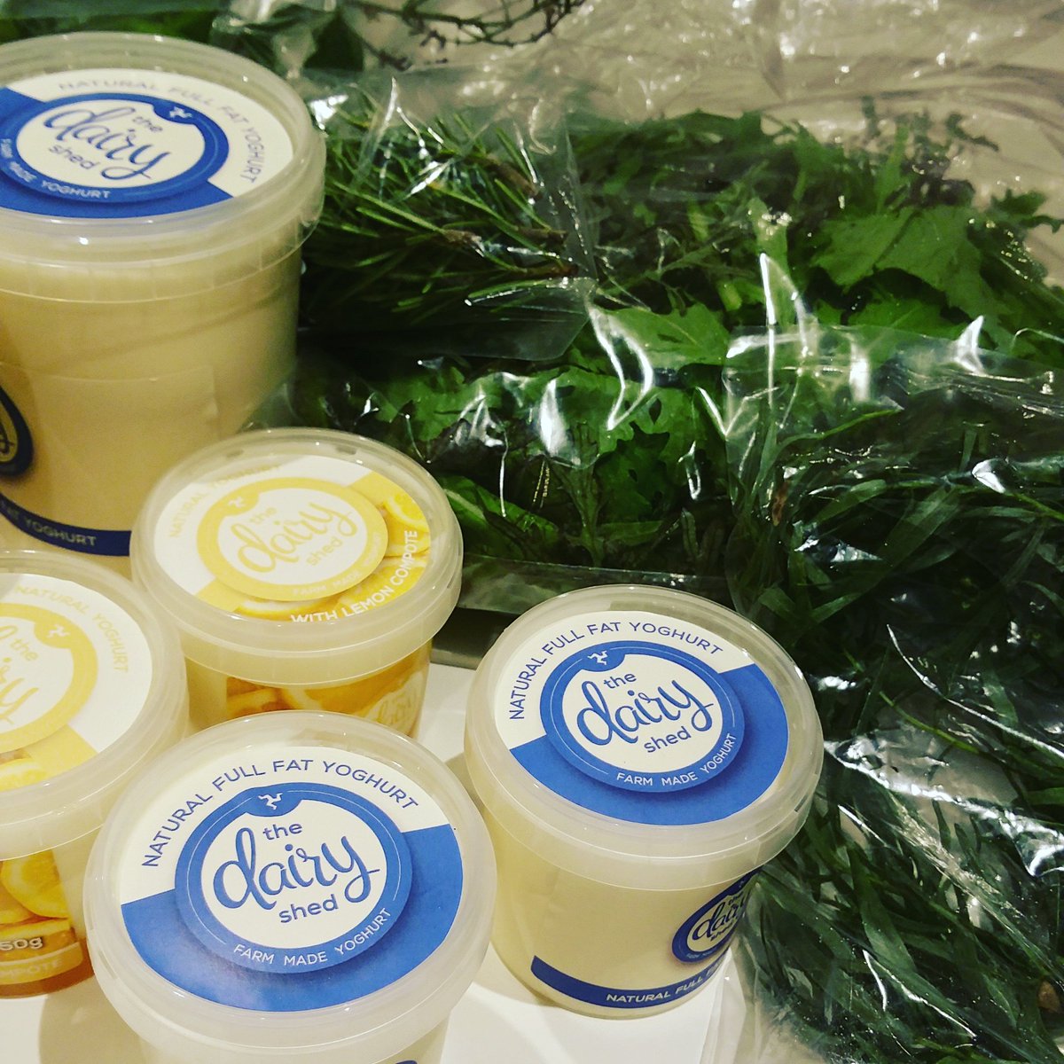 BettyPieCo's tweet photo. How's that for a pie swap haul!! #staarveyfarm organic salad #thedairyshed amazing yoghurt  #iomfoodanddrink  #foodassemby #loveit❤️ https://t.co/J6dqcxFuTe