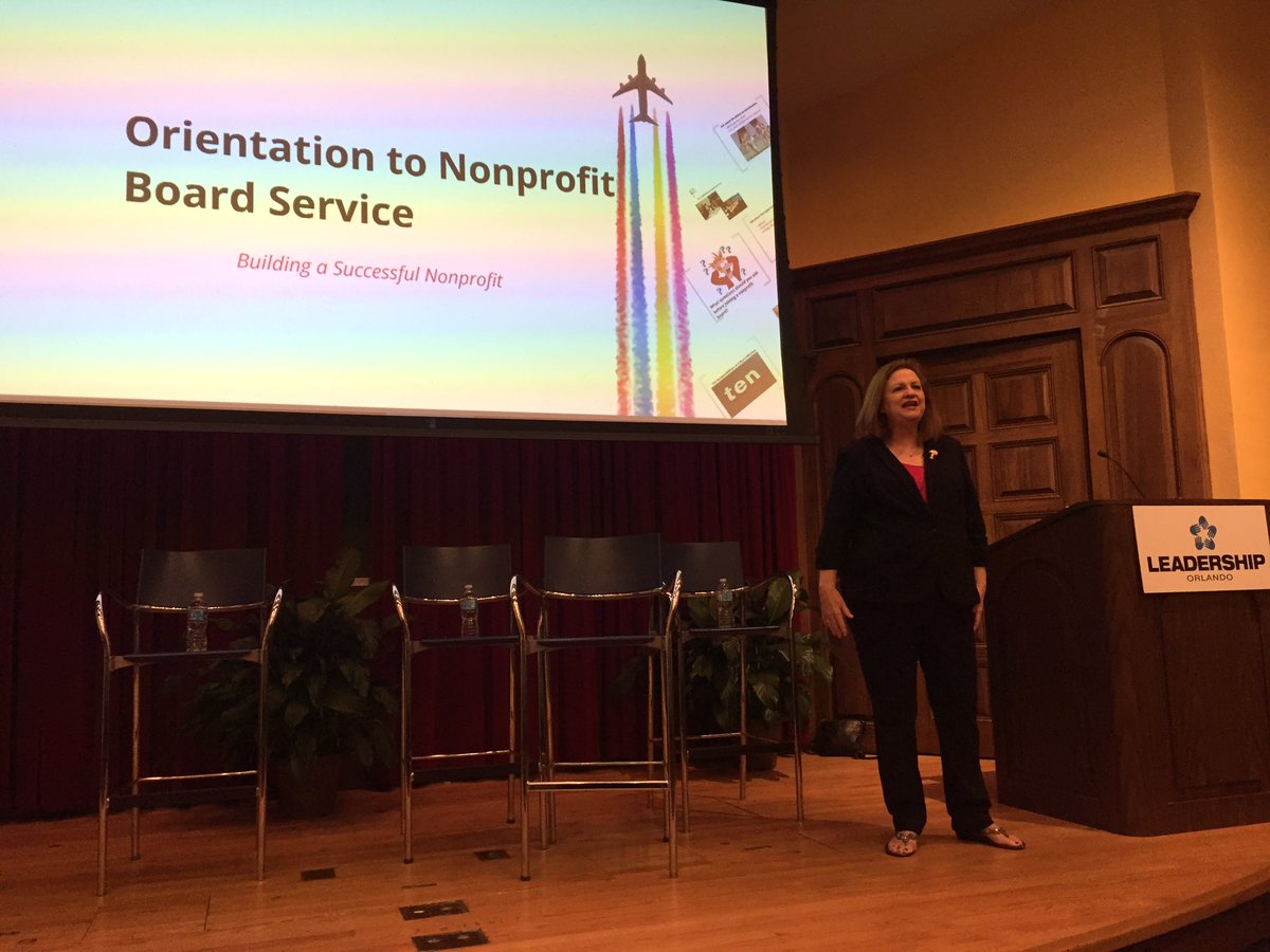 LisaWinkORL's tweet photo. Orientation to Board Service with Emily Furlong @rollinscollege with @LeadershipORL #LO91 https://t.co/em0lsDAqRn