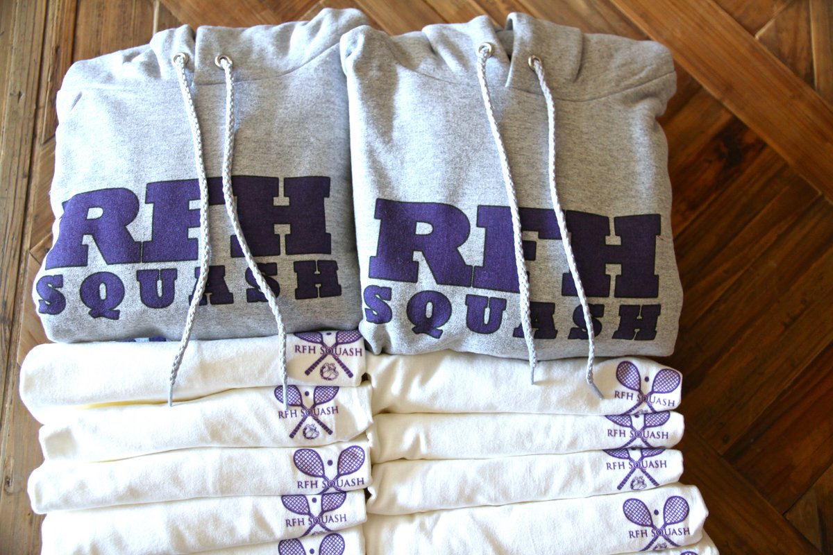 Time to gear up! Don't miss out - Sign up for RFH Squash on Jevin today! Club practices start in just two weeks.