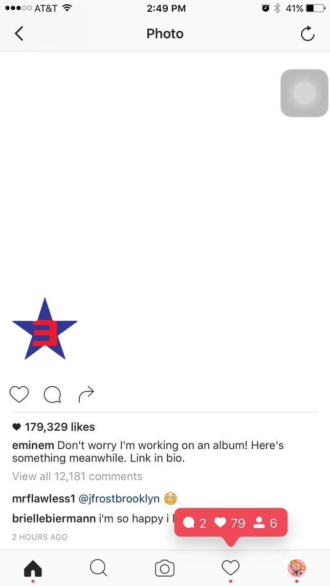 iamlorengray's tweet photo. Eminem is working-on-an album. can you hear me screaming https://t.co/i8wvziyn7k