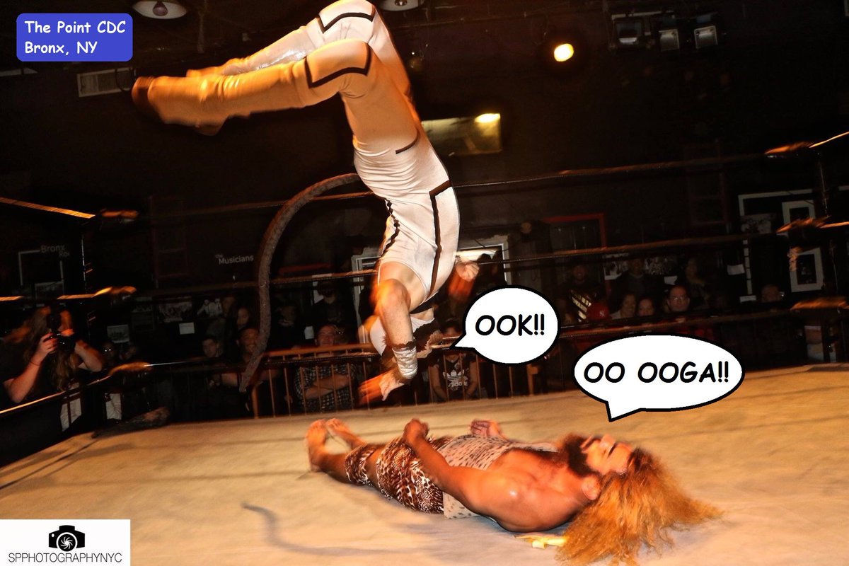 PWSpaceMonkey's tweet image. #SpaceMonkeyComics…
🚀🐒 battles @xSkyrimzFinestx at @xBattleclubpro!
#Moonsault #BackLayout #BackFlip #parkour #wrestlekour
#Bronx #wrestling