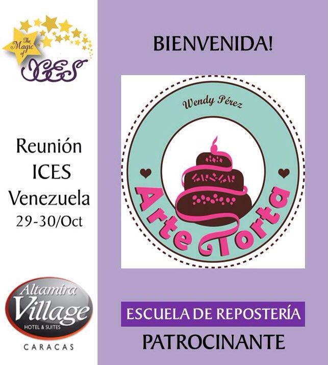 IcesVzla's tweet photo. Venta de Artículos de Reposteria en el stand de nuestra patrocinante @artetortaccs. Reunion ICES 29-30/Oct. Hotel Altamira Village. https://t.co/VkLyCiEAjO