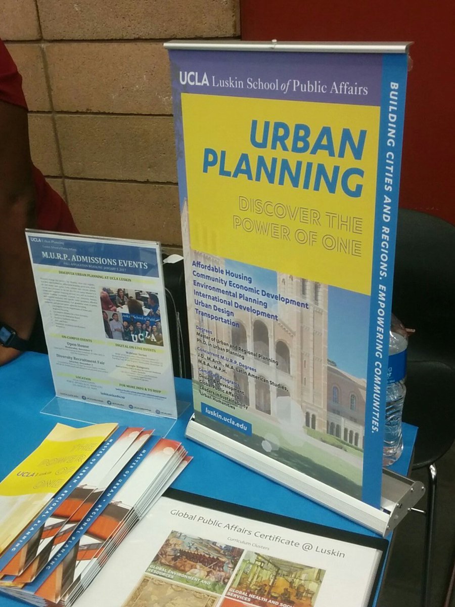 UCLAPlanningAdm's tweet photo. Recruiting up in SF at the Idealist Grad Fair till 8p. Come on by! #TheresADegreeForThat https://t.co/geQLvFuI4W