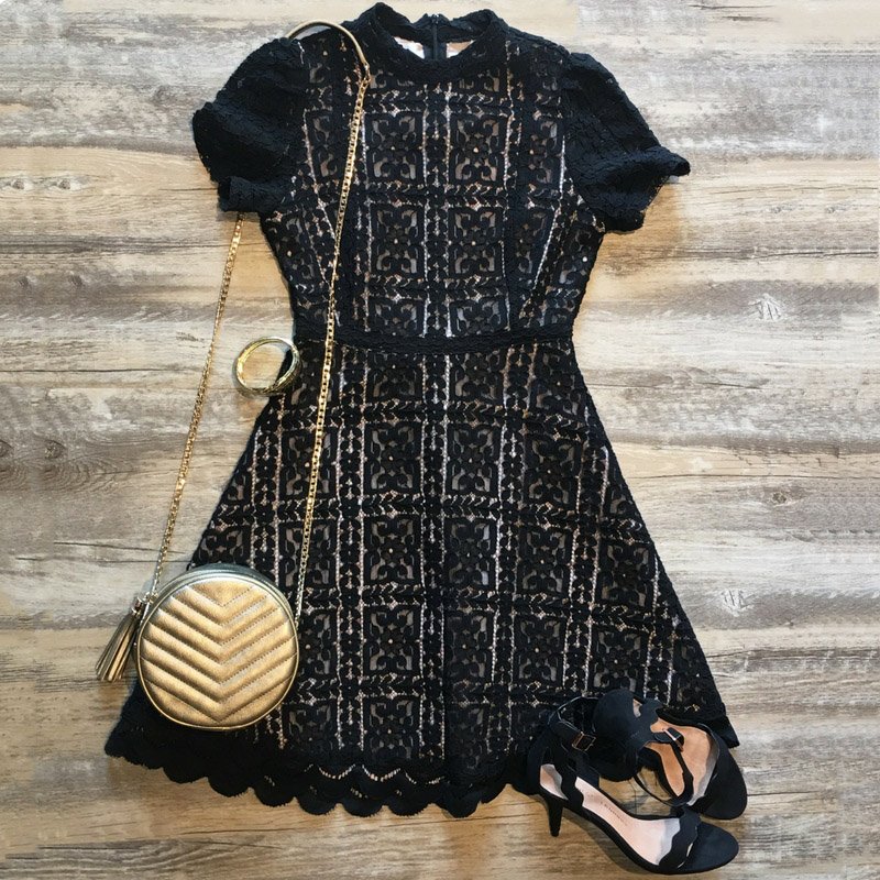 Hand_In_Pocket's tweet image. Fade to BLACK with our BB Dakota Adelina lace dress. A great LBD for any occasion! #LBD #musthavestyle #stayhip #dresstoimpress #bbdakota