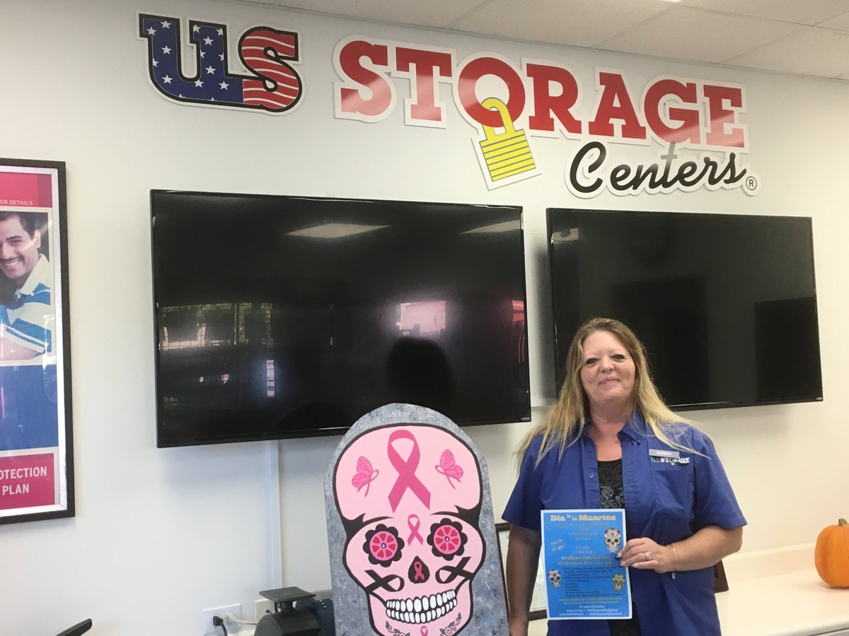 StrathearnPark's tweet photo. Our Dia de los Muertos event is almost here! Meet one of our great sponsors!  Thank you, Sherry and U.S. Storage for your support! #SimiDDLM https://t.co/OdSmhHeo2T