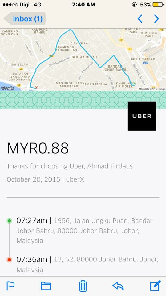 NadjaDALicious's tweet photo. Uber pilihan rakyat Malaysia cc @adnys8 @azizul_MY @firdausapandi https://t.co/XCg42t45vZ