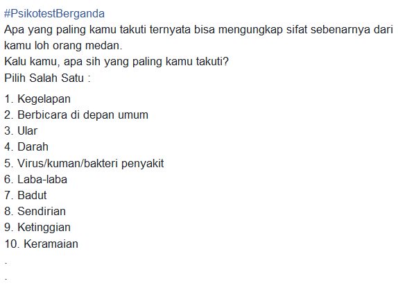 963MedanFM's tweet photo. #PsikotestBerganda #CDNAMedanFM w| @NibieSyah https://t.co/DaZCDsdKuB