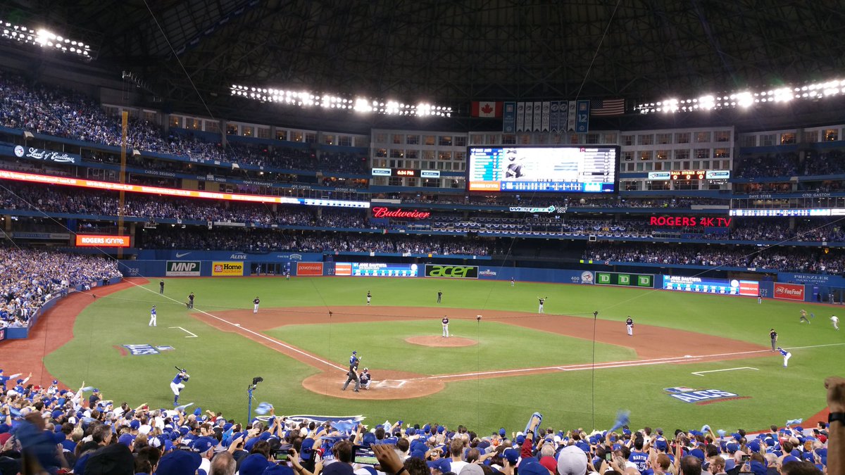 Anishbhavsar's tweet photo. Tough Game 5 loss but thank you @BlueJays for a wonderful and exciting #postseason in the #ALwildcard, #ALDS2016 and #ALCS2016. #Toronto https://t.co/JXw7jb3LF1