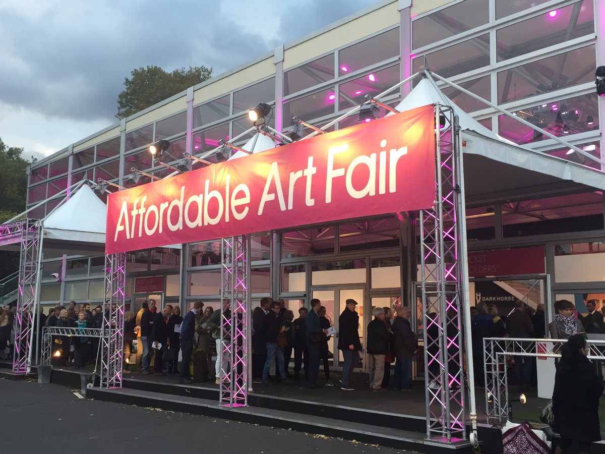 AAFLondon's tweet photo. We have thrown our bright pink doors open and had a lot of fun at tonight's Charity Private View! Are you joining us this week? We hope so! https://t.co/Sl326FDFym