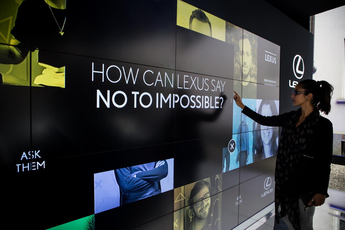 lexusasturias's tweet photo. Imágenes del evento celebrado en Milán event durante los Brera Design Days. #SayNoToImpossible https://t.co/r5Ca5G34bI