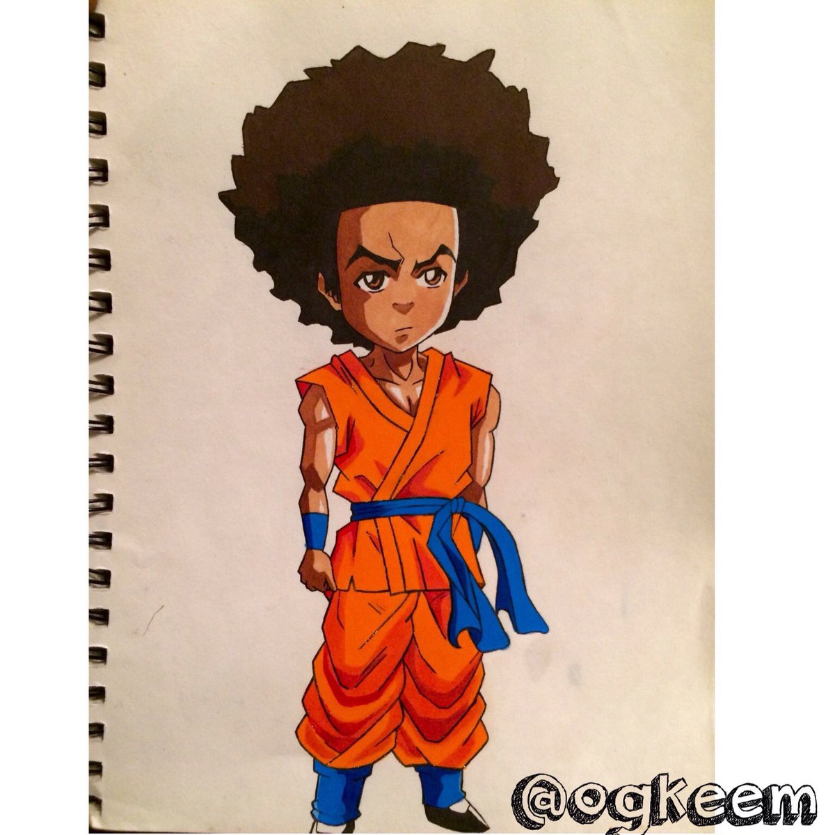 picture Boondocks Dragon Ball Z kunta kakarot on twitter son huey
