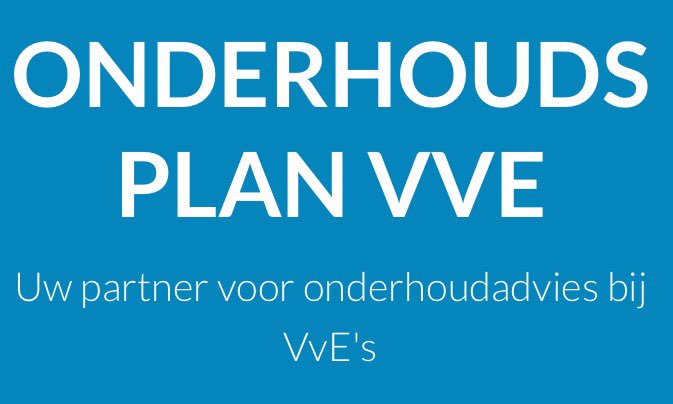 Heeft u onze website al gezien met de #tarieven voor het opstellen van een #MJOP? onderhoudsplanvve.nl