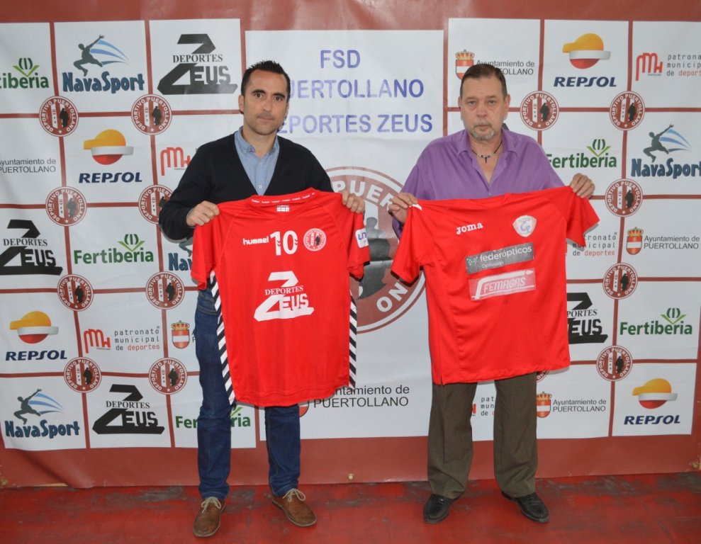 FSDPuertollano's tweet photo. El @FSDPuertollano y el Balonmano Ciudad de Puertollano han sellado esta tarde un acuerdo de colaboracion para la temporada 16/17 https://t.co/a9YT9aem7p