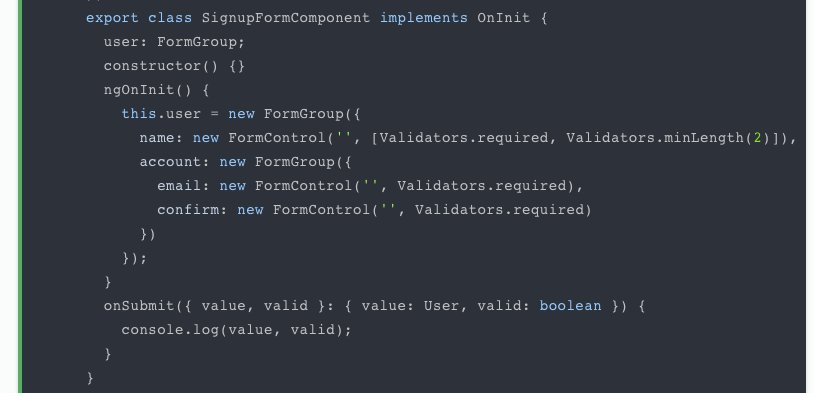 toddmotto's tweet image. ⚡️ Angular 2 Reactive forms fundamentals! FormGroup, FormControl, FormBuilder, Validators, Directives and more: toddmotto.com/angular-2-form…