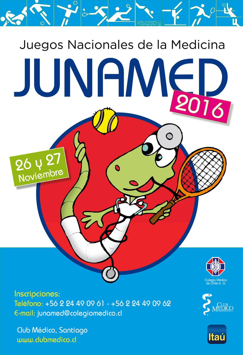 ClubM3dic0's tweet photo. JUNAMED 2016: Lo que se viene
https://t.co/MkwQY4oL5N https://t.co/cgZganEBUa
