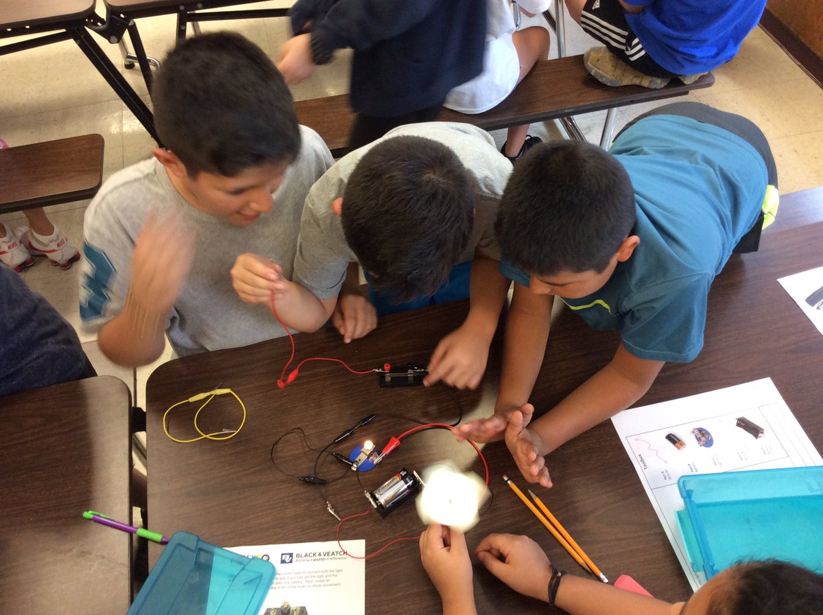 5th grade has really been enjoying the hands on STEM exploration provided by <a href="/Black_Veatch/">Black_Veatch</a> Engineering Mentoring Program!