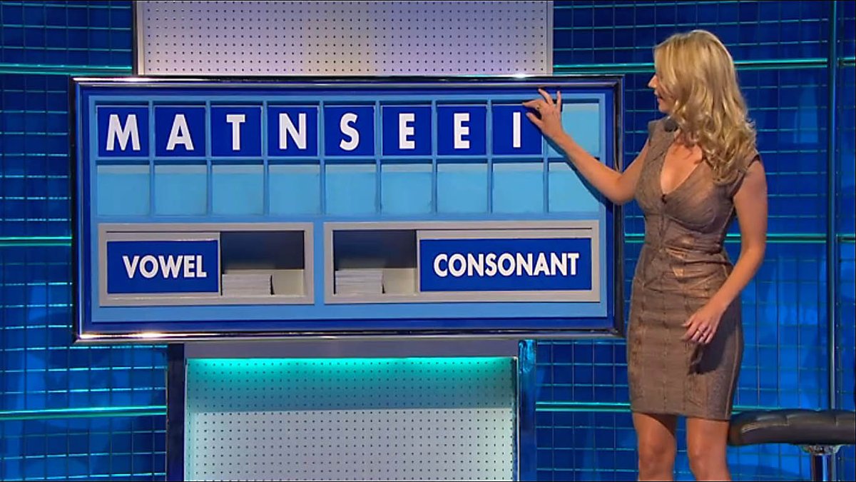 RachelRileyFC's tweet photo. Rachel Riley on this week's #CatsCountdown. #Letters2 ๐ป https://t.co/r4cv1QPNEJ
