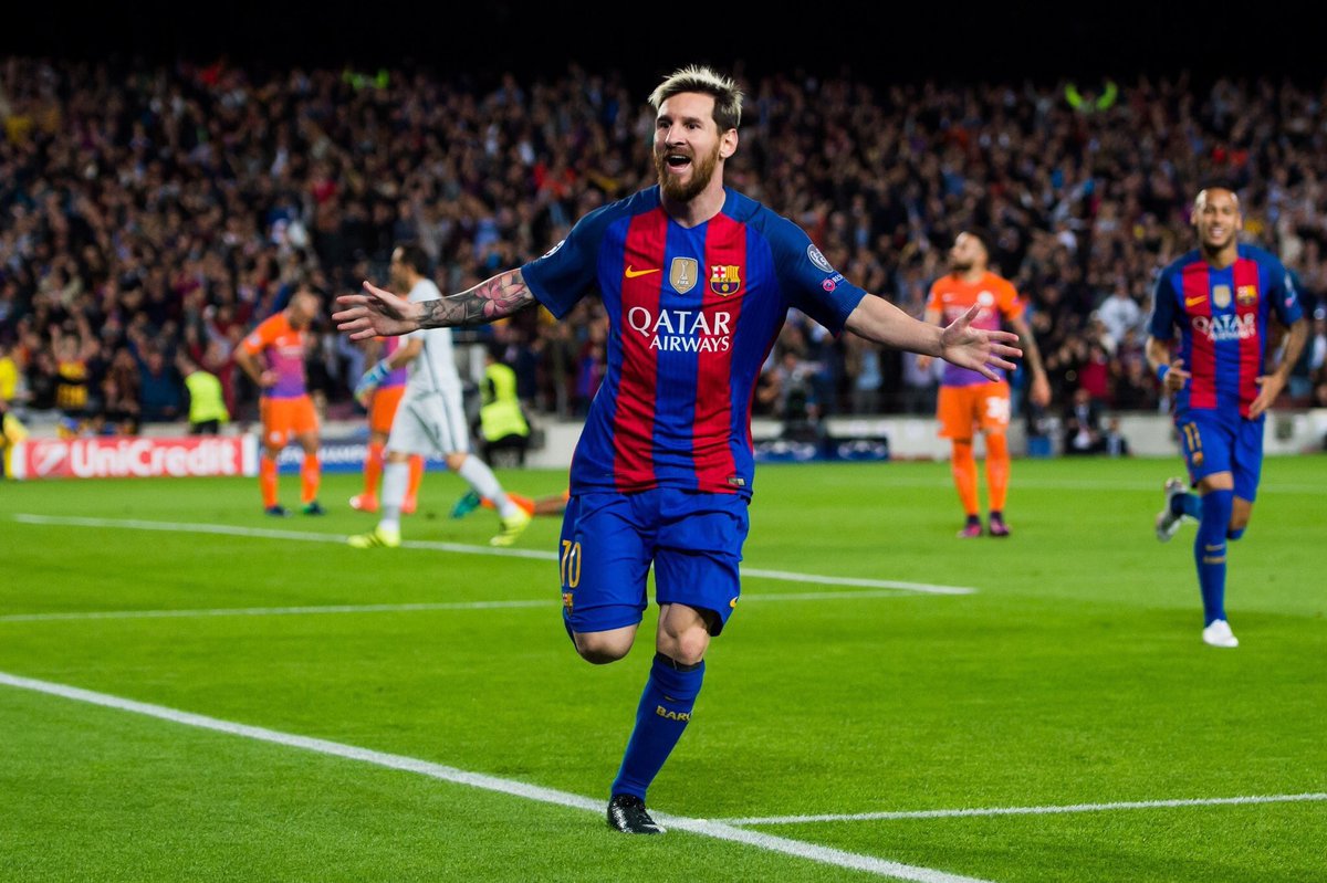 FCBGuate's tweet photo. FINAL. Victoria del Barça 4-0 sobre el City con otra exhibición del mejor del mundo. Messi (3) y Neymar los goles https://t.co/NMp7OF9XCp