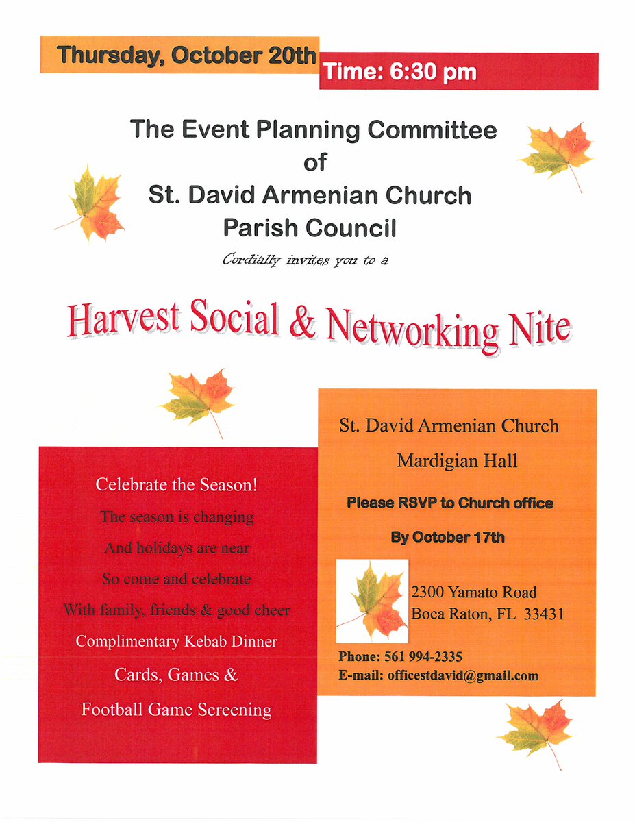 St David Armenian Church tweet media