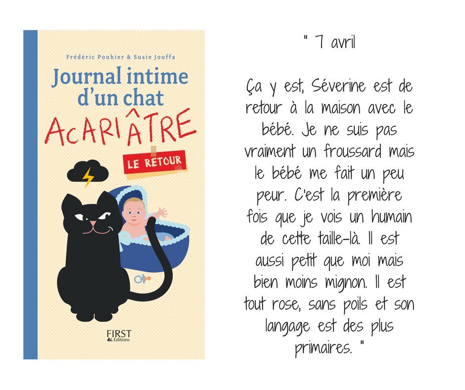 Editions First Le Chat Acariatre Revient Avec Des Aventures Poilantes D Dans Ce Nouveau Journal Intime Il Doit Faire Face A L Arrivee D Un Bebe T Co Pwyhcx5mxt Twitter Editions First Le Chat Acariatre Revient Avec Des Aventures Poilantes D Dans Ce Nouveau Journal Intime Il Doit Faire Face A L Arrivee D Un Bebe T Co Pwyhcx5mxt Twitter