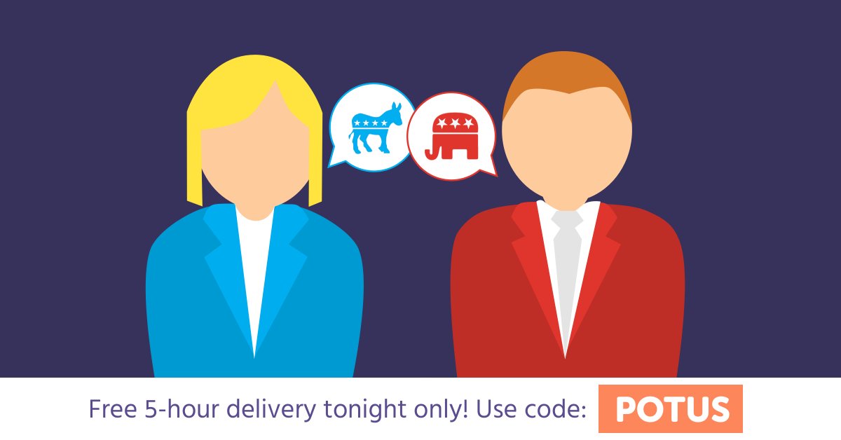 PurpleFuelApp's tweet photo. No debate, we all need gas! Special promo happening tonight only. Get free 5-hour delivery use code POTUS  #losangeles #debate #sandiego https://t.co/tn78uZcero