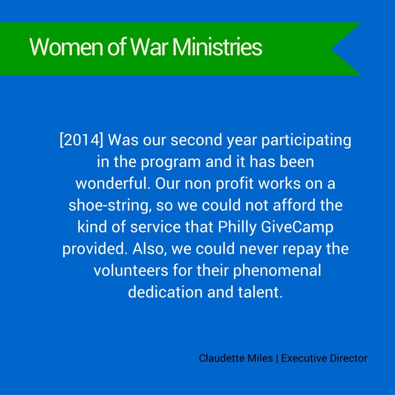 Join forces with us to provide tech resources to local nonprofits with a sponsorship: ow.ly/auan304sQbE #hackathon #phillytech