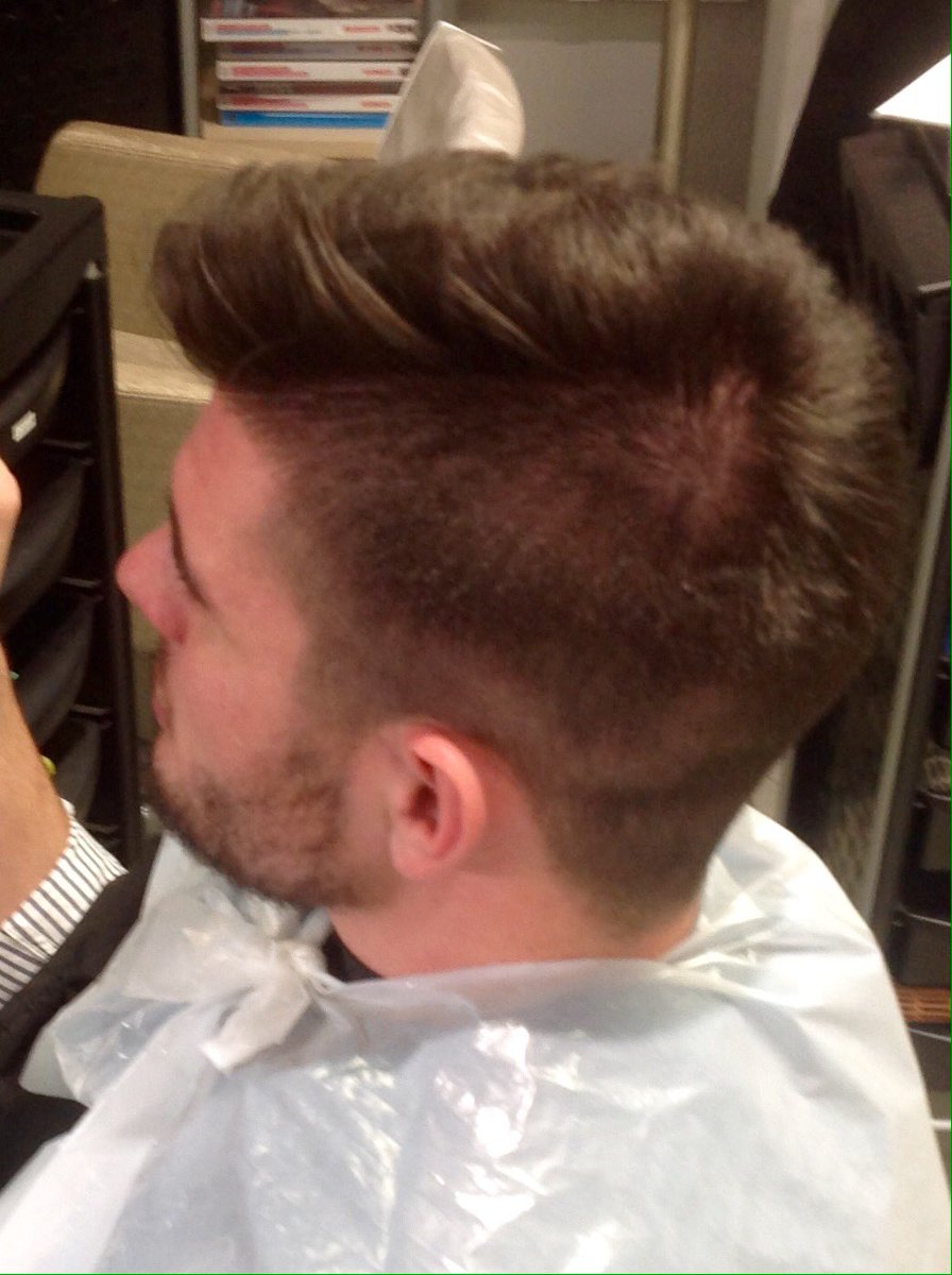 TomlinscoteHair's tweet photo. MOVE OVER AARON RAMSEY!! #beforeandafter #hair #barbers #hairdresser #vocational #salon #student #college #tomlinscote #blondemoment https://t.co/nmJY7998sM