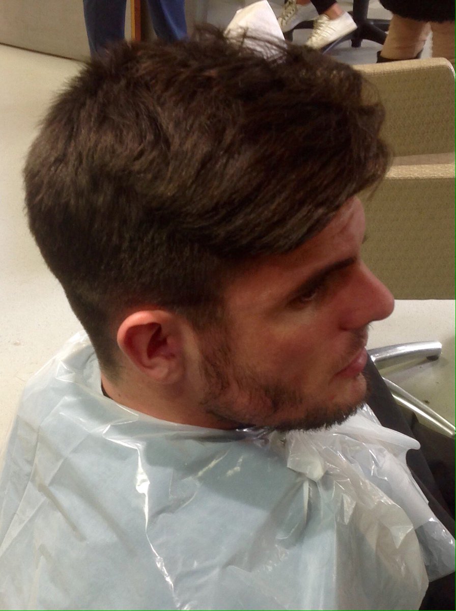 TomlinscoteHair's tweet photo. MOVE OVER AARON RAMSEY!! #beforeandafter #hair #barbers #hairdresser #vocational #salon #student #college #tomlinscote #blondemoment https://t.co/nmJY7998sM
