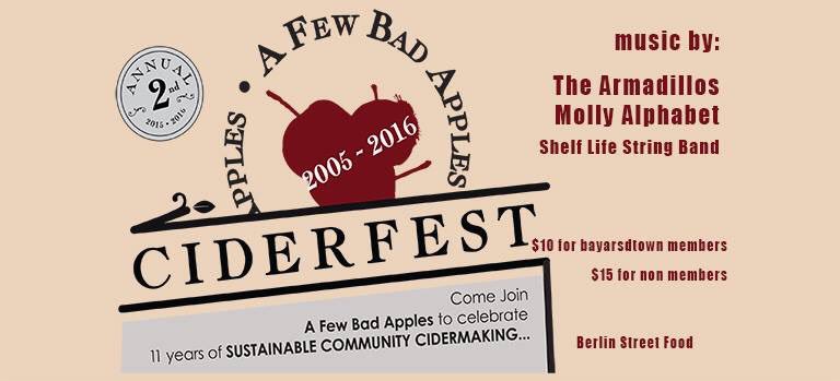 Bayardstown's tweet photo. Ciderfest! Nothing fancy, just some local apples pressed by AFewBadApples. Catch them on @905wesa 2moro 745am

https://t.co/YBMYmbIjmI https://t.co/4XTmil16he