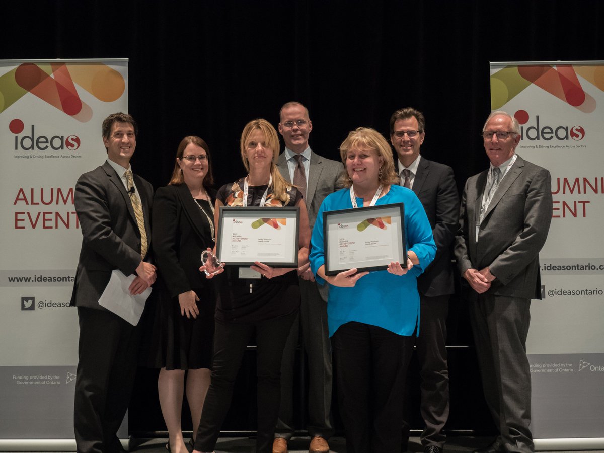 ideasontario's tweet photo. So proud of all our #IDEASalumni award winners! Thank you presenting an amazing series of presentations to close #QIPSF2016 https://t.co/pd9KoPgIu0