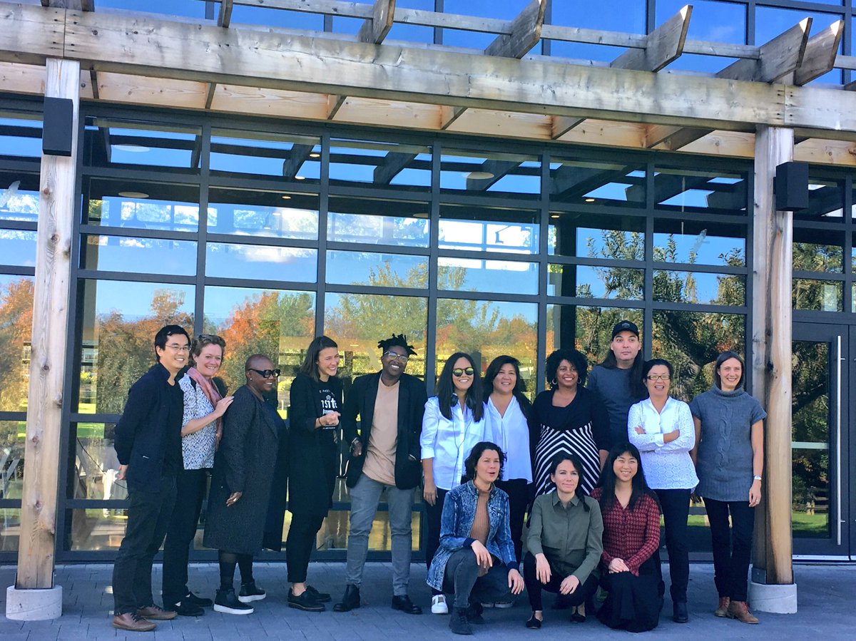 cfcmedialab's tweet photo. We're counting smiles after completing #VR prototypes during the first #OpenImmersion lab with talented artists, @FordFoundation & @thenfb https://t.co/56bmrNTS49