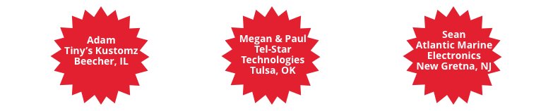 CrimsonAV's tweet photo. Congratulations to the winners of our $500 Gift cards from #CEDIA2016 https://t.co/lXOEteNtkc