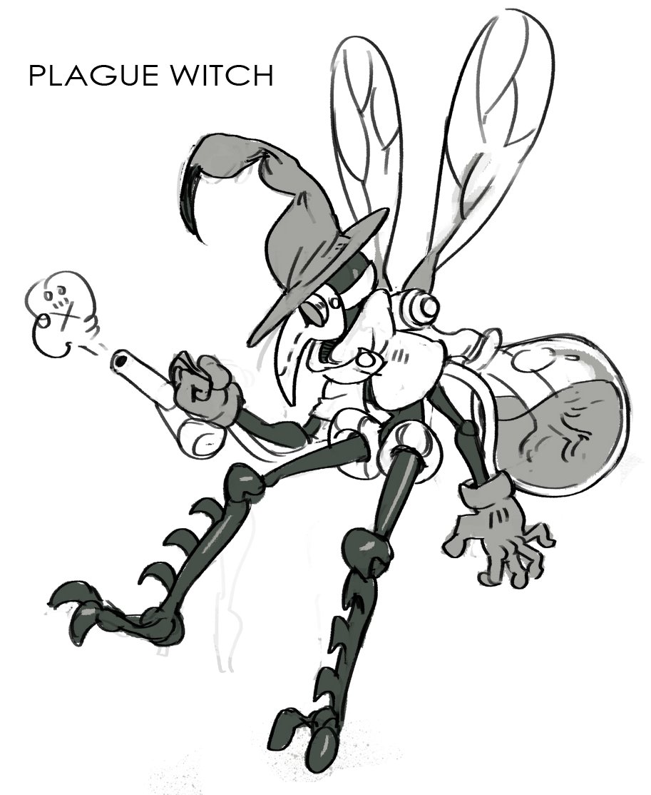 Oh snap, I forgot to post these on Twitter. Still catching up on #inktober2016 way behind lol. #witches #WitchWednesday apparently #inktober 
