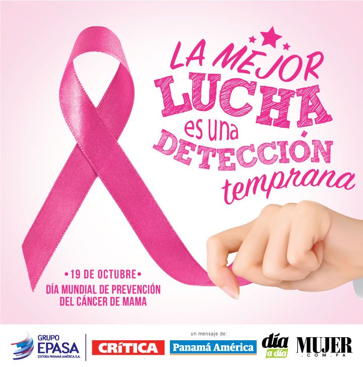 #YoLucho Luchemos todos juntos y promovamos el autoexamen a temprana edad. #GenteConPropósito