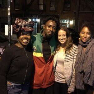 UJCSexWorkers's tweet photo. ❤️from @HBO's #TheDeuce celebrity bartending benefit for our work! Thanks! #SWP4Rights https://t.co/A29SViJGsz