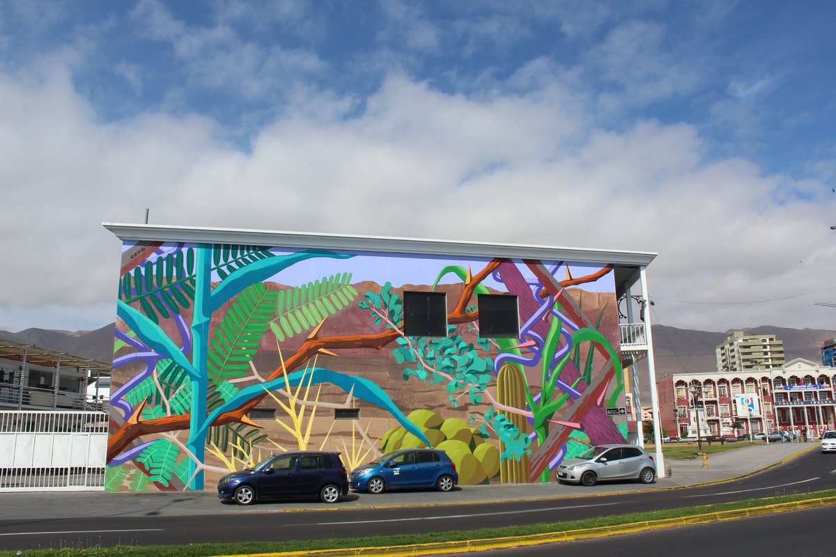 elcekis's tweet photo. Mural in Iquique Chile 2016
#cekis https://t.co/SM4ySzYEmu