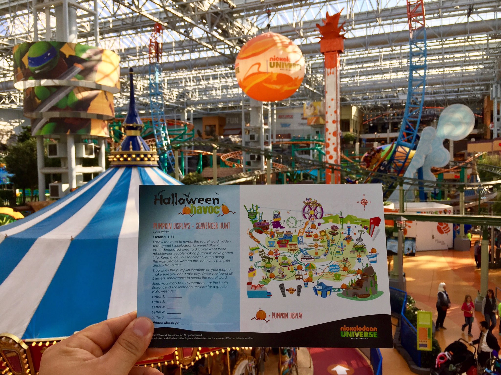 Nickelodeon Universe Theme Park - CvKWeUuVUAA3ARW Large
