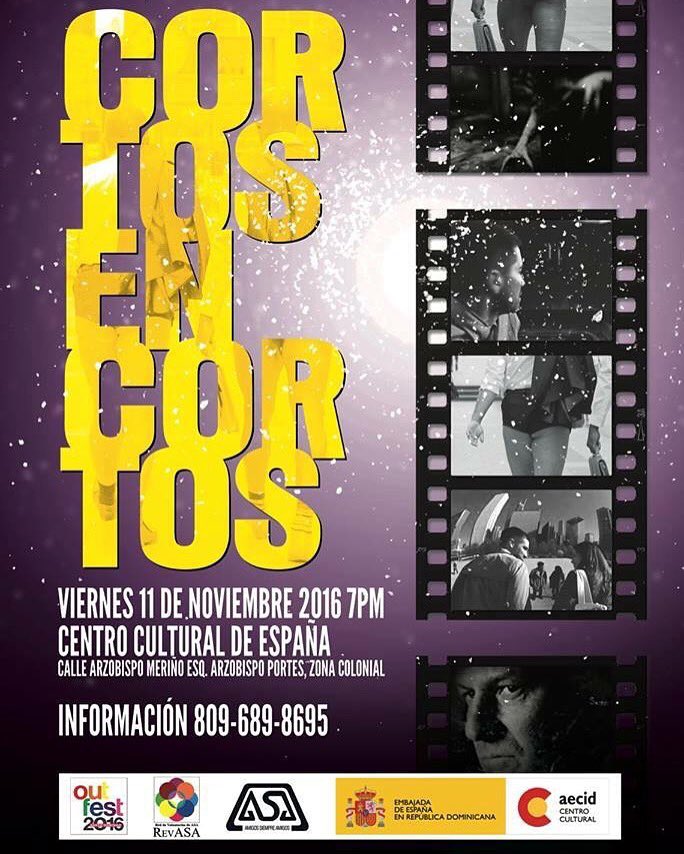 REVASAORG's tweet photo. Viernes 11 de noviembre en el Centro Cultural de España Santo Domingo, a las 7pm.

#CortosEnCortos2 #REVASA https://t.co/fYAFLTXRSw