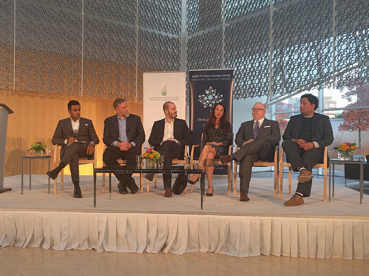 maxvbailey's tweet image. Kicking off the panel discussion at #FinTechCA