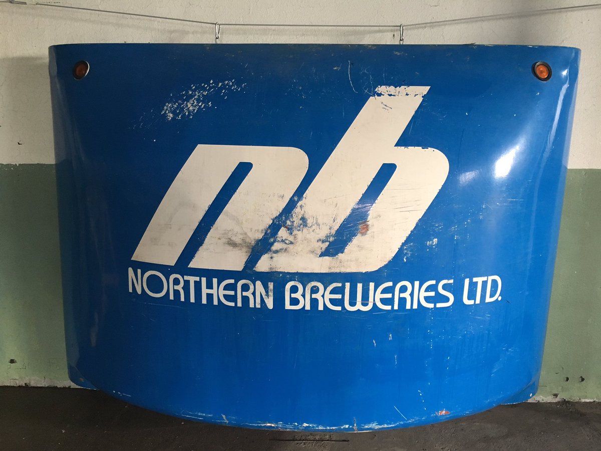 marykkeown's tweet photo. Check out this awesome #vintage tray with #NorthernBreweries bldg. painted on it. @THEBREWERLOFTS was so very cool. I want one. #sudbury https://t.co/6h0Ed1APVB